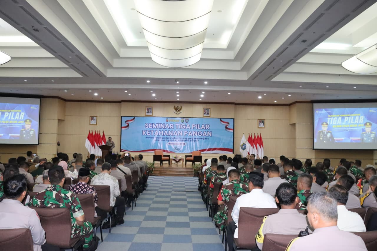 Polda Metro Jaya Gelar Seminar Tiga Pilar Bahas Inovasi Urban Farming untuk Ketahanan Pangan