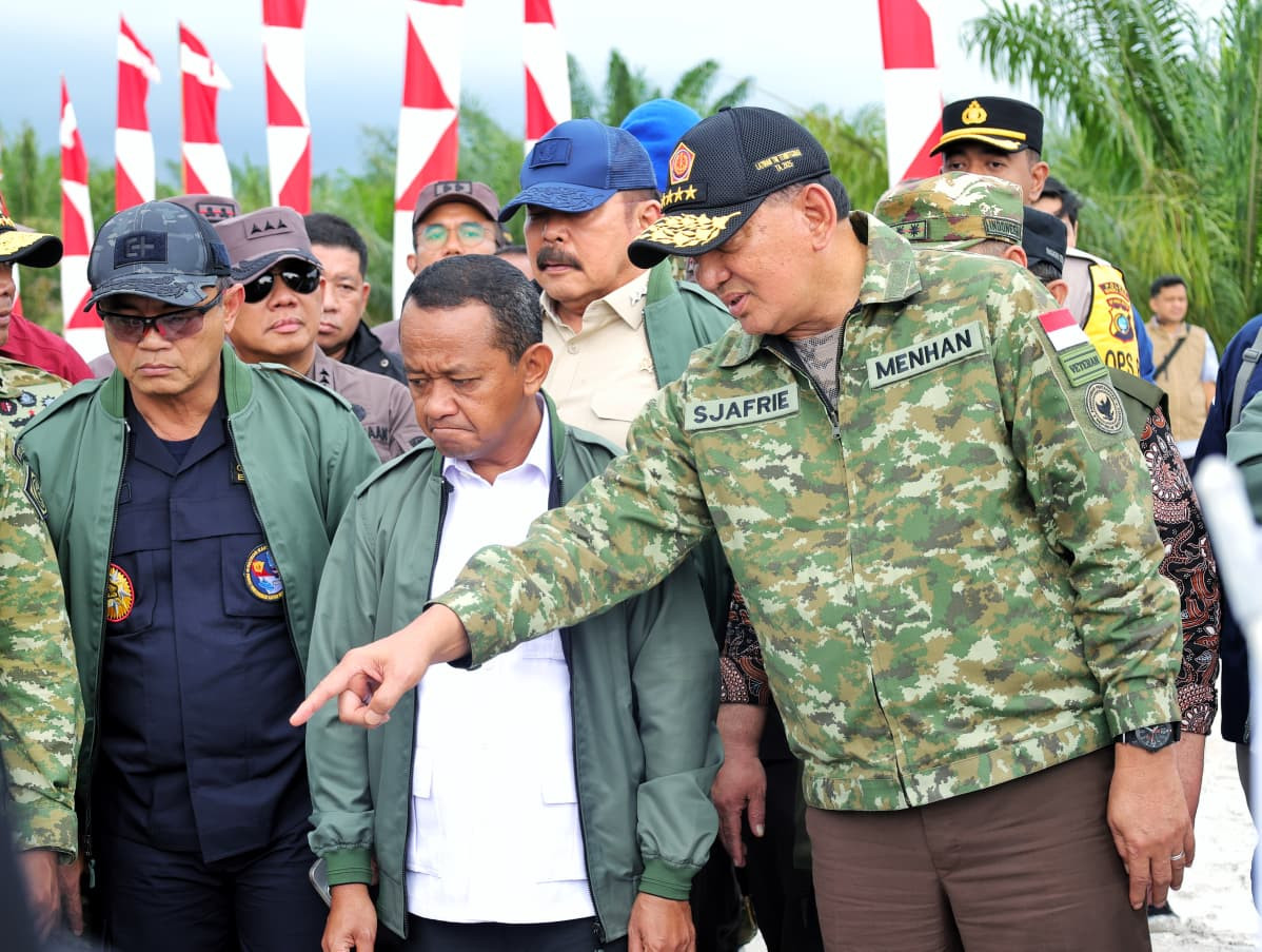 Negara Tidak Boleh Kalah : Menhan  RI dan Panglima TNI Pimpin Penertiban Tambang Ilegal
