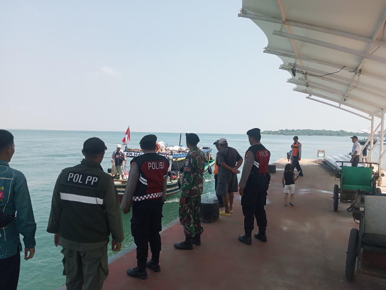 Jakarta On The Spot, Polres Kepulauan Seribu Hadirkan Pelayanan Humanis di Dermaga dan Ajak Masyarakat Manfaatkan Layanan Polisi 110
