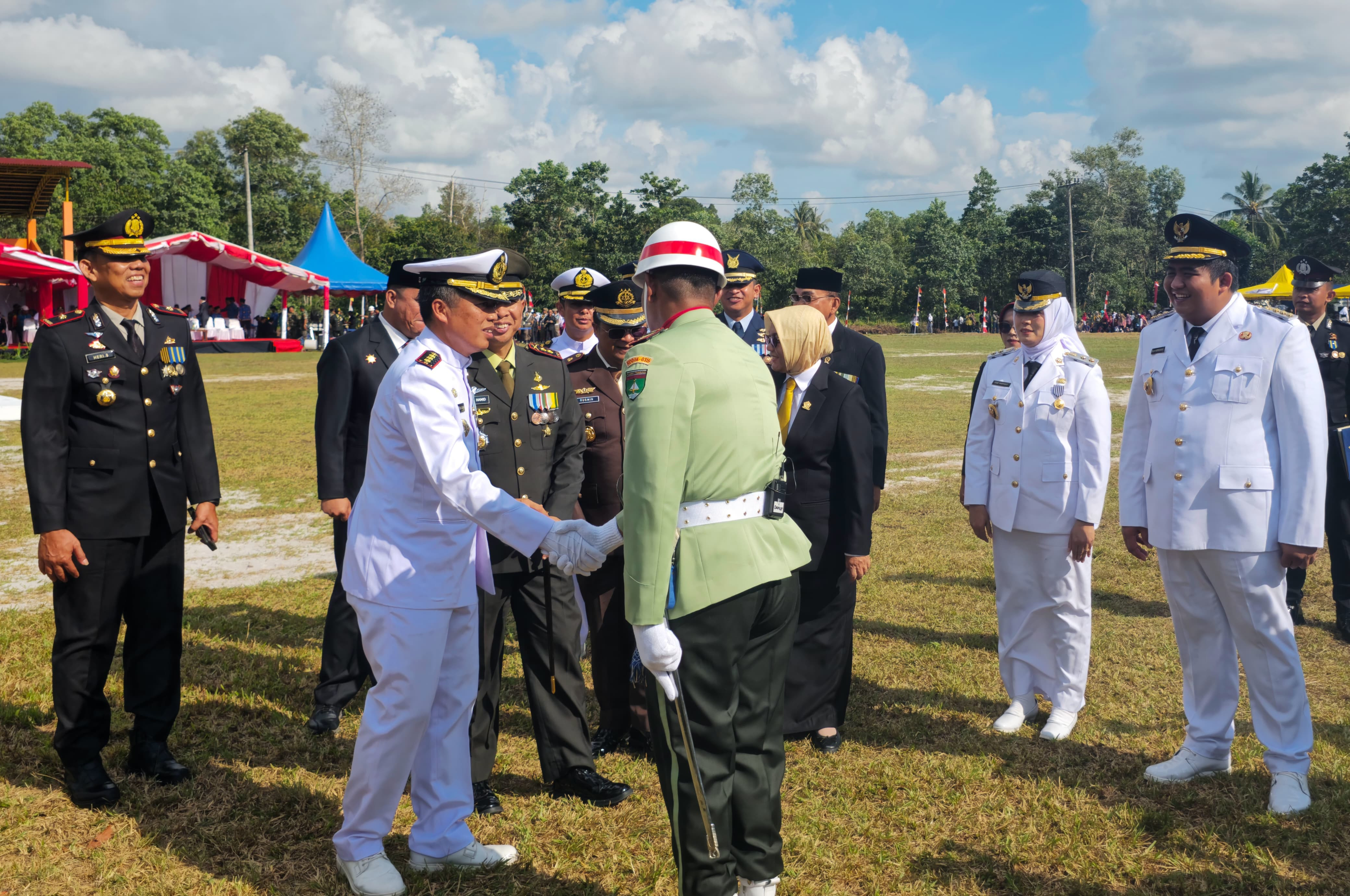 Danlanal Bintan Hadiri  Upacara HUT Ke-80 Kemerdekaan RI Tahun 2025