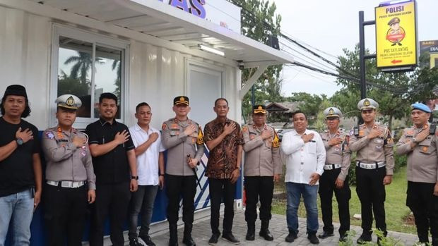 Polres Tangsel Resmikan Pos Lantas di Kelapa Dua untuk Perkuat Program ‘'Jaga Jakarta"