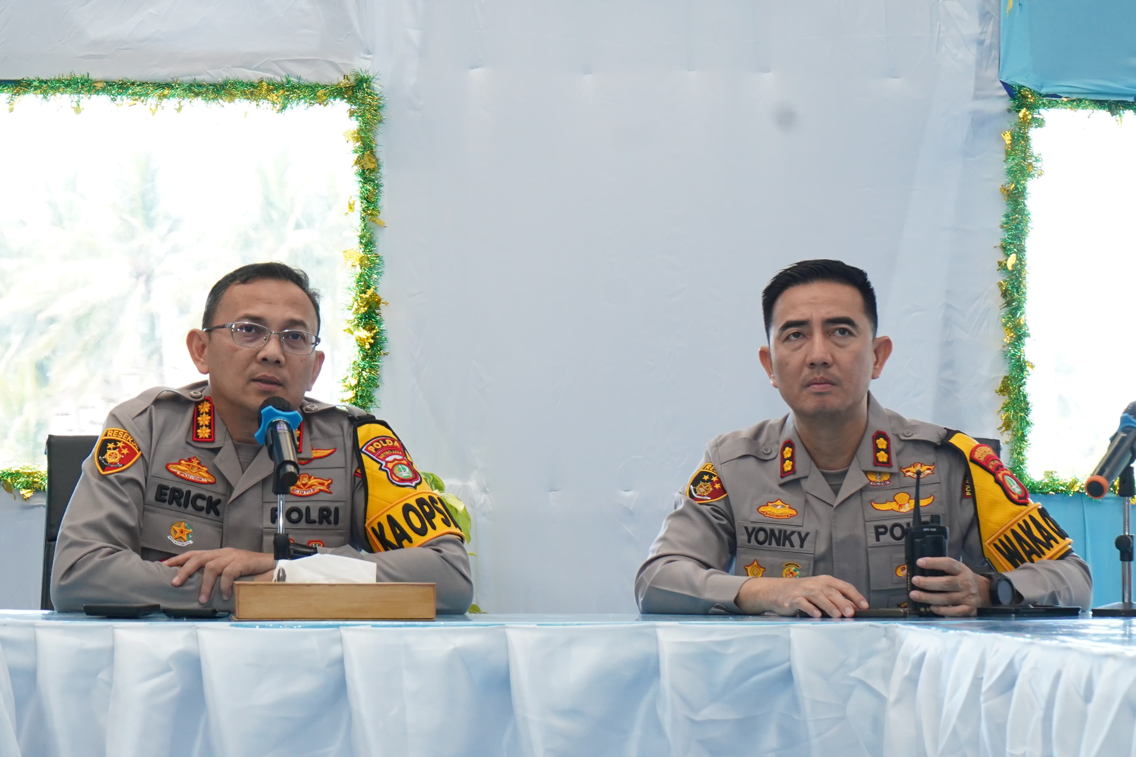 Kapolres Metro Jakarta Utara Tinjau Posyan Ancol dan Pimpin Zoom Meeting Kesiapan Ops Ketupat Jaya 2026