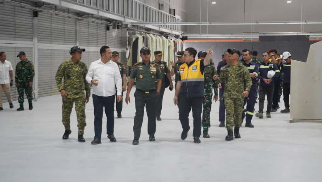 Panglima TNI Tinjau Pembangunan Fasilitas Latihan Multidimensi di Pusdiklat Kopassus Batujajar