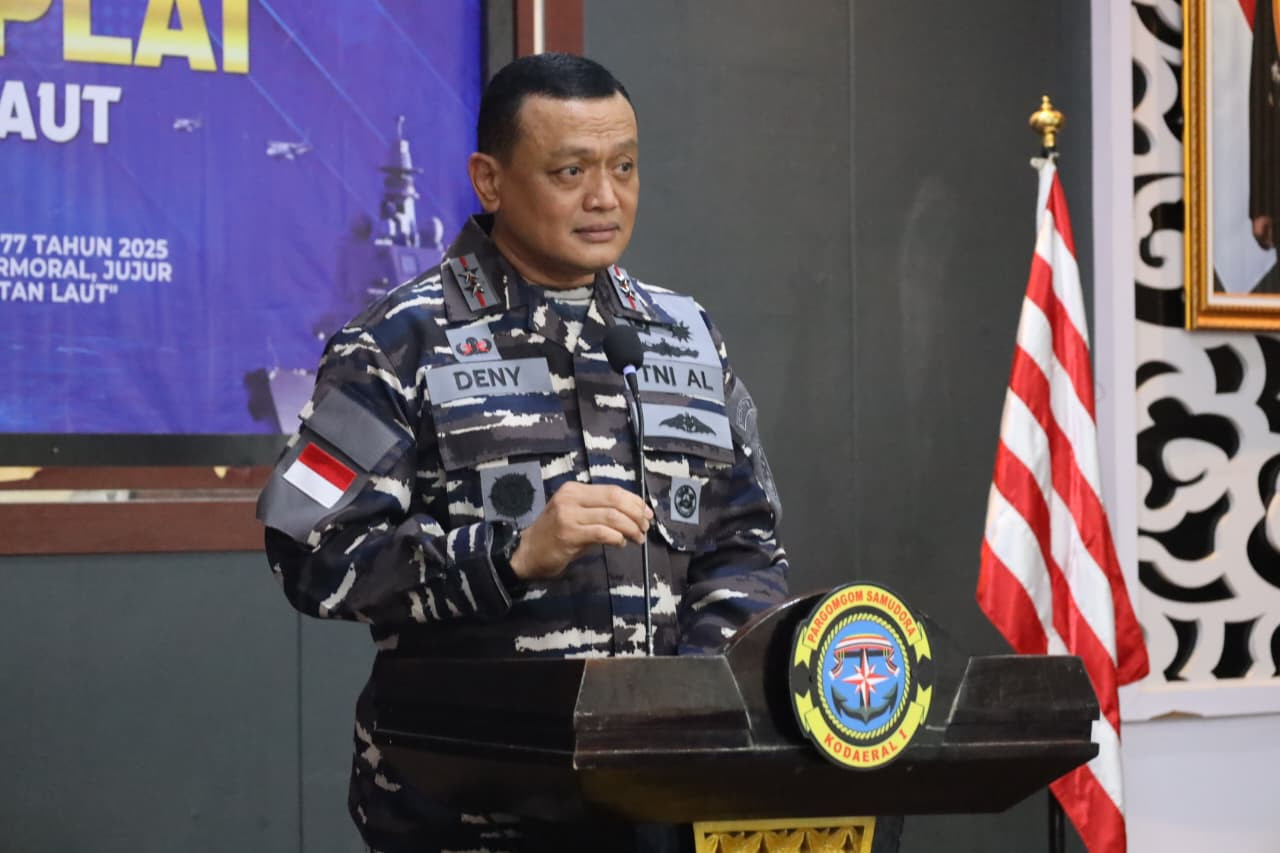 Kodaeral I Laksanakan Peringatan Hari Jadi Ke-77 Korps Suplai TNI AL Tahun 2025