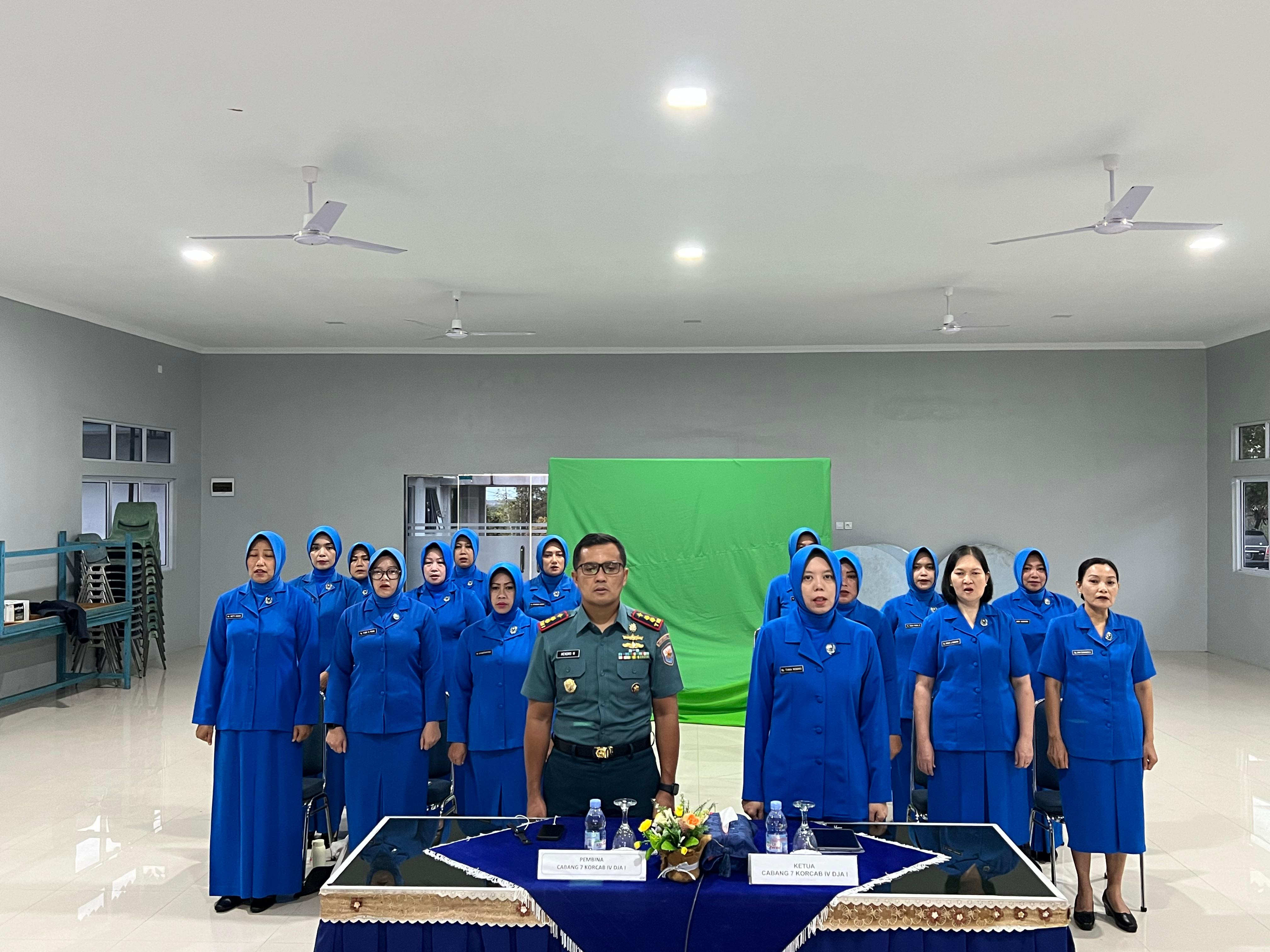 Komandan Lanal Dabo Singkep Hadiri Tatap Muka Pembina Utama Dengan Anggota Jalasenastri Dalam Rangka HUT Ke-79 Jalasenastri