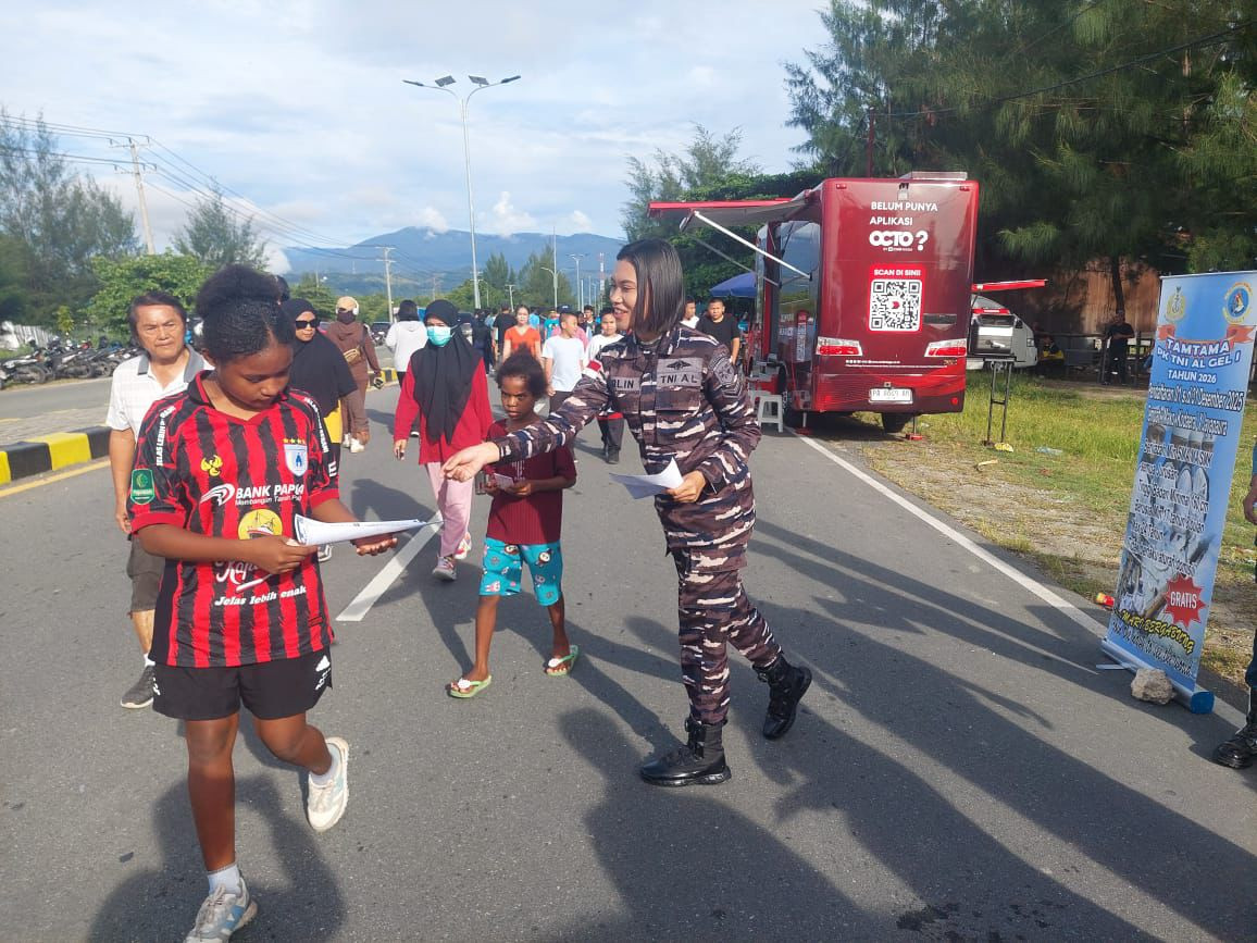 Dari CFD Holtekam Menuju Samudera Pengabdian, Kodaeral X Sosialisasikan Rekrutmen Prajurit TNI AL