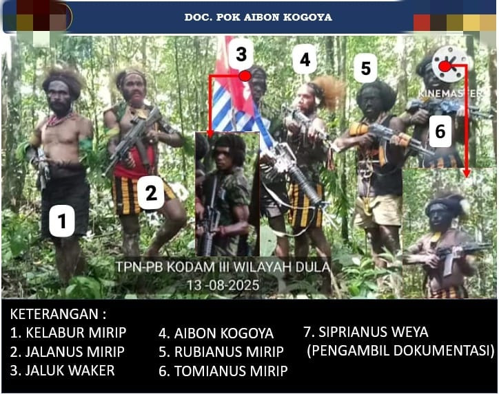 Satgas Ops Damai Cartenz Tangkap Anggota KKB Terlibat Penembakan 2 Personil Brimob di Nabire