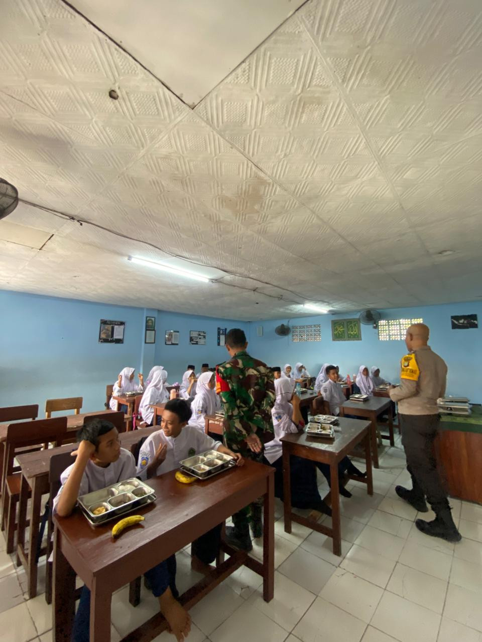 Tiga Pilar Bantargebang Kompak Dukung Program Makan Bergizi Gratis di Sekolah