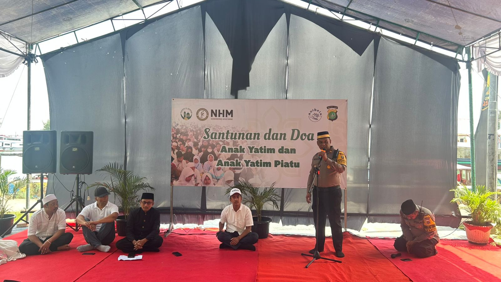 Polsek Kepulauan Seribu Utara Gelar Santunan dan Doa Bersama 190 Anak Yatim, Wujud Polri Peduli Bersama Antheia Project