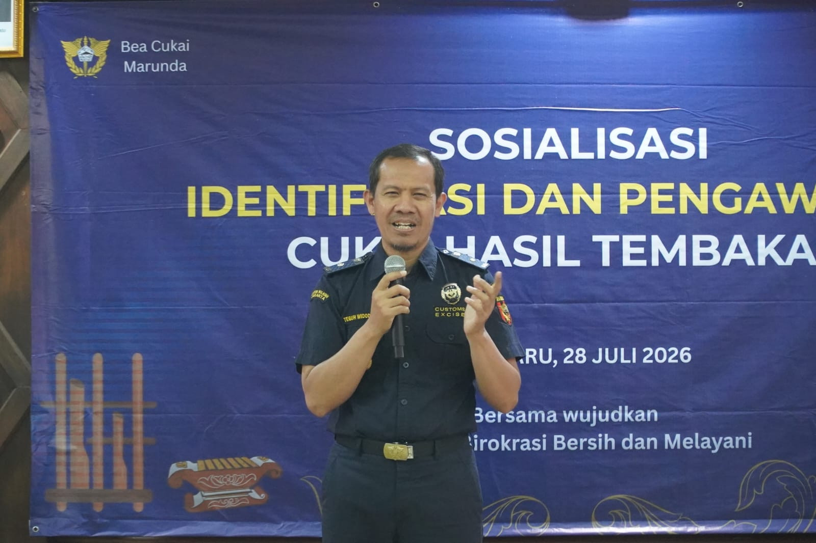 Bea Cukai Marunda Dorong Warga Kalibaru Aktif Laporkan Rokok Ilegal