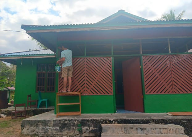 Rehab rumah milik Bapak Herman capai 80 persen, Satgas TMMD ke-129 Kodim 1807/Sorong Selatan hadirkan harapan baru bagi warga