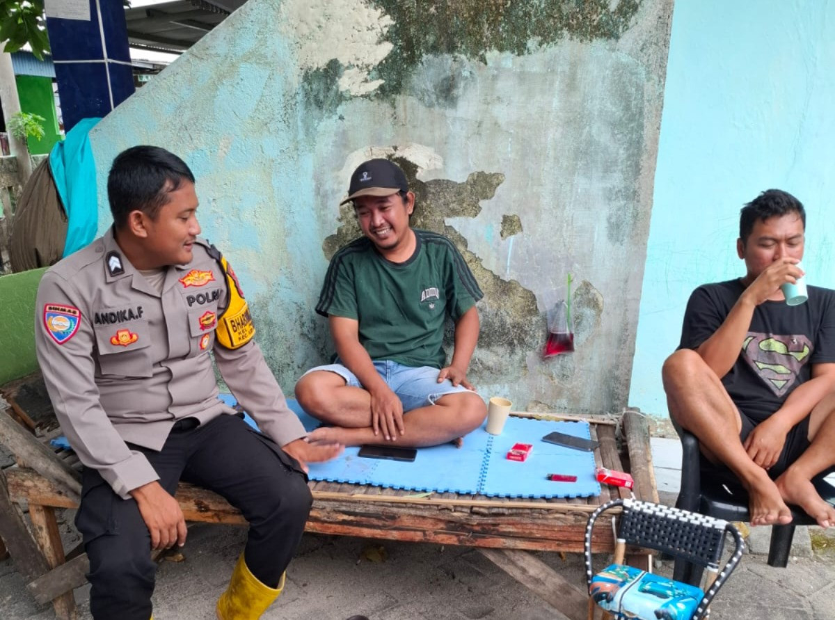 Cooling System Kamtibmas, Bhabinkamtibmas Pulau Tidung Ajak Toga, Tomas, dan Toda Cegah 3C