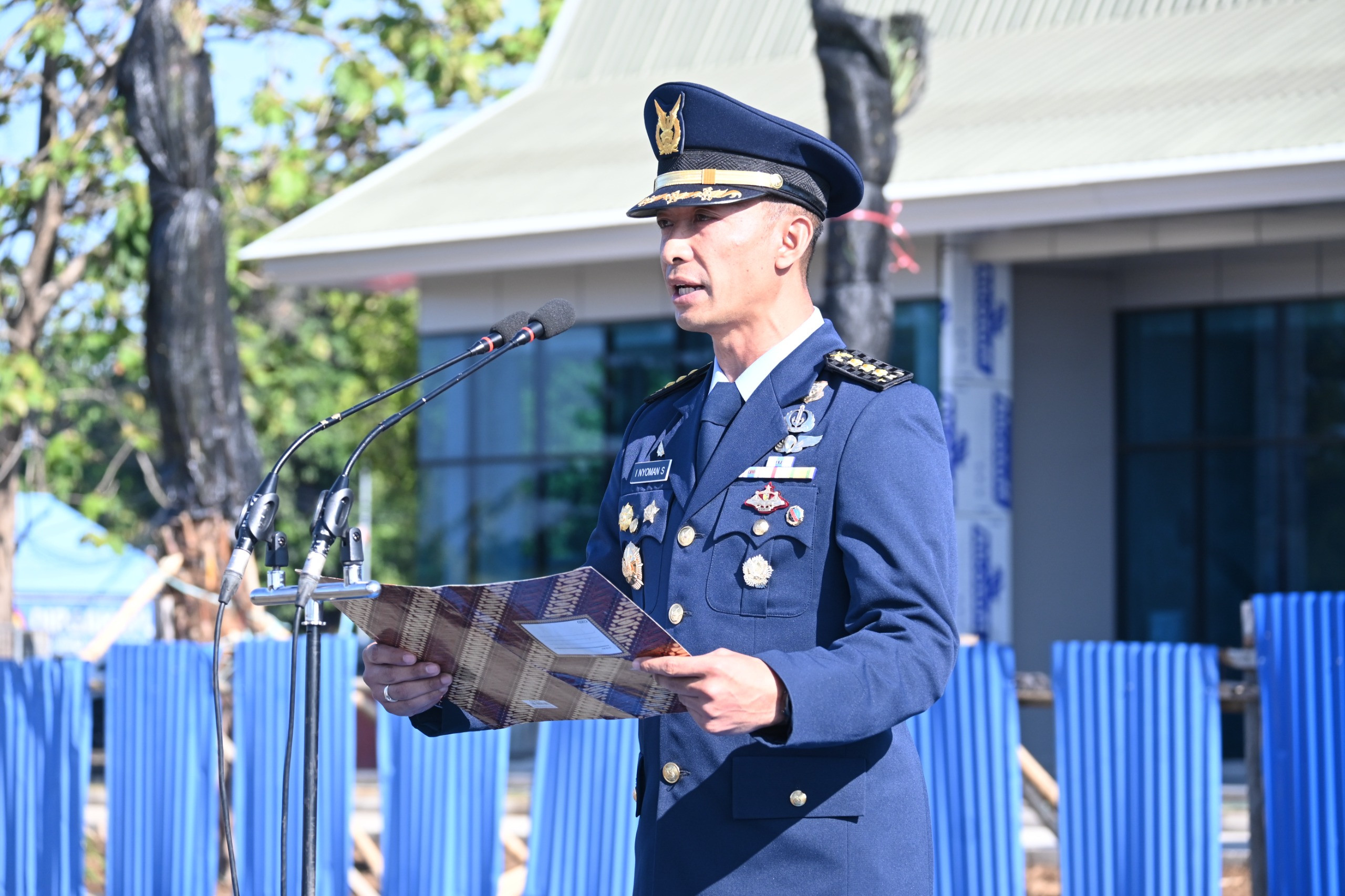 Upacara Peringatan Hari Kesaktian Pancasila di Lanud Sultan Hasanuddin