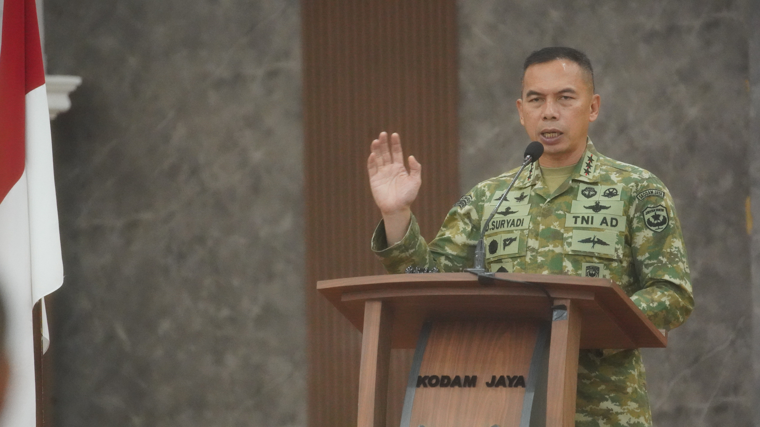 Pangdam Jaya Pimpin Sidang Parade Seleksi Daerah Penerimaan Catar Akademi TNI TA 2026 Panselinda Jakarta