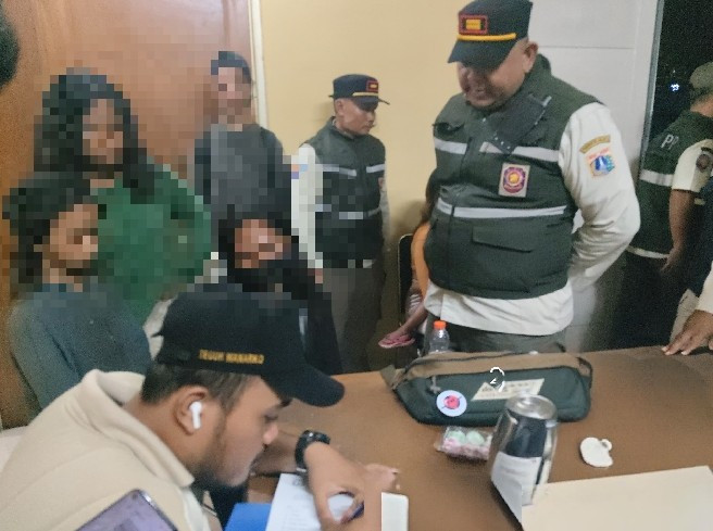 Amankan Suasana Ramadhan, Satpol PP Kecamatan Tanjung Priok Sisir Titik Rawan Ketertiban