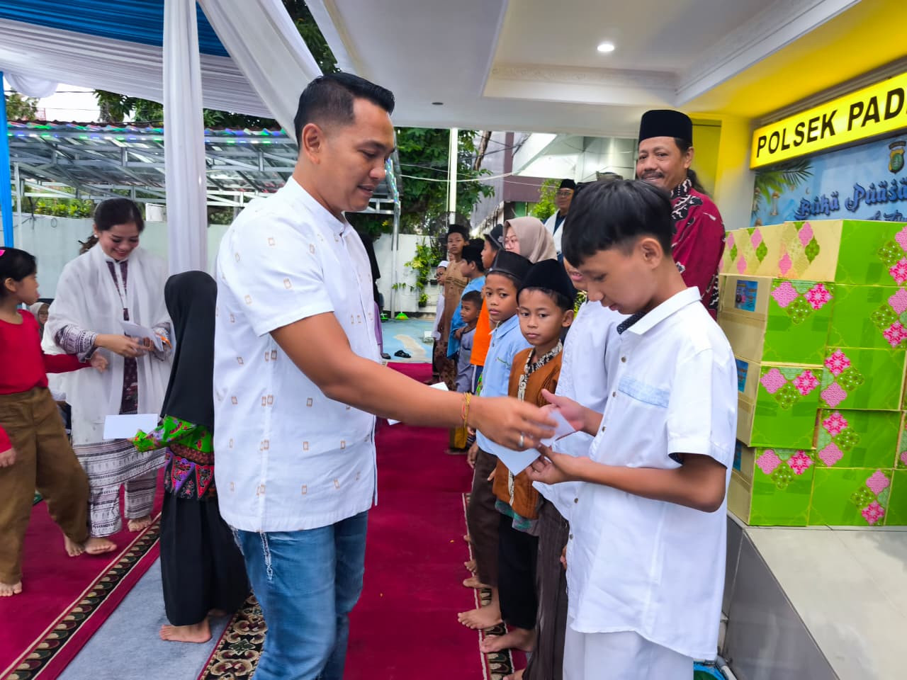 Polsek Pademangan Gelar Buka Puasa Bersama dan Santunan Anak Yatim Piatu, Pererat Kepedulian Sosial di Bulan Ramadhan