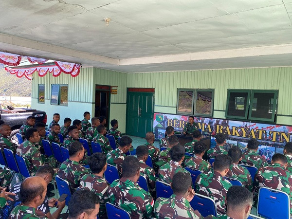 Demi Kelancaran Tugas di Wilayah, Dandim Gelar Jam Komandan Kepada Seluruh Anggota Kodim 1714/Puncak Jaya