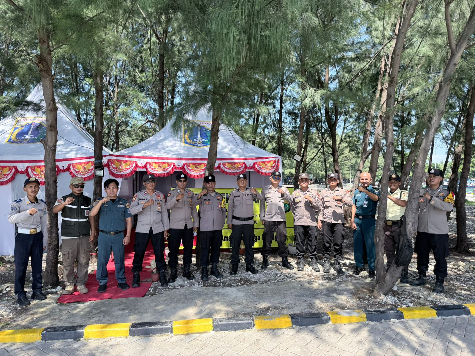 Pospam Ops Ketupat Jaya 2026 Polres Kepulauan Seribu Siap Layani Mudik dan Wisata, Layanan Darurat 110 Disiagakan