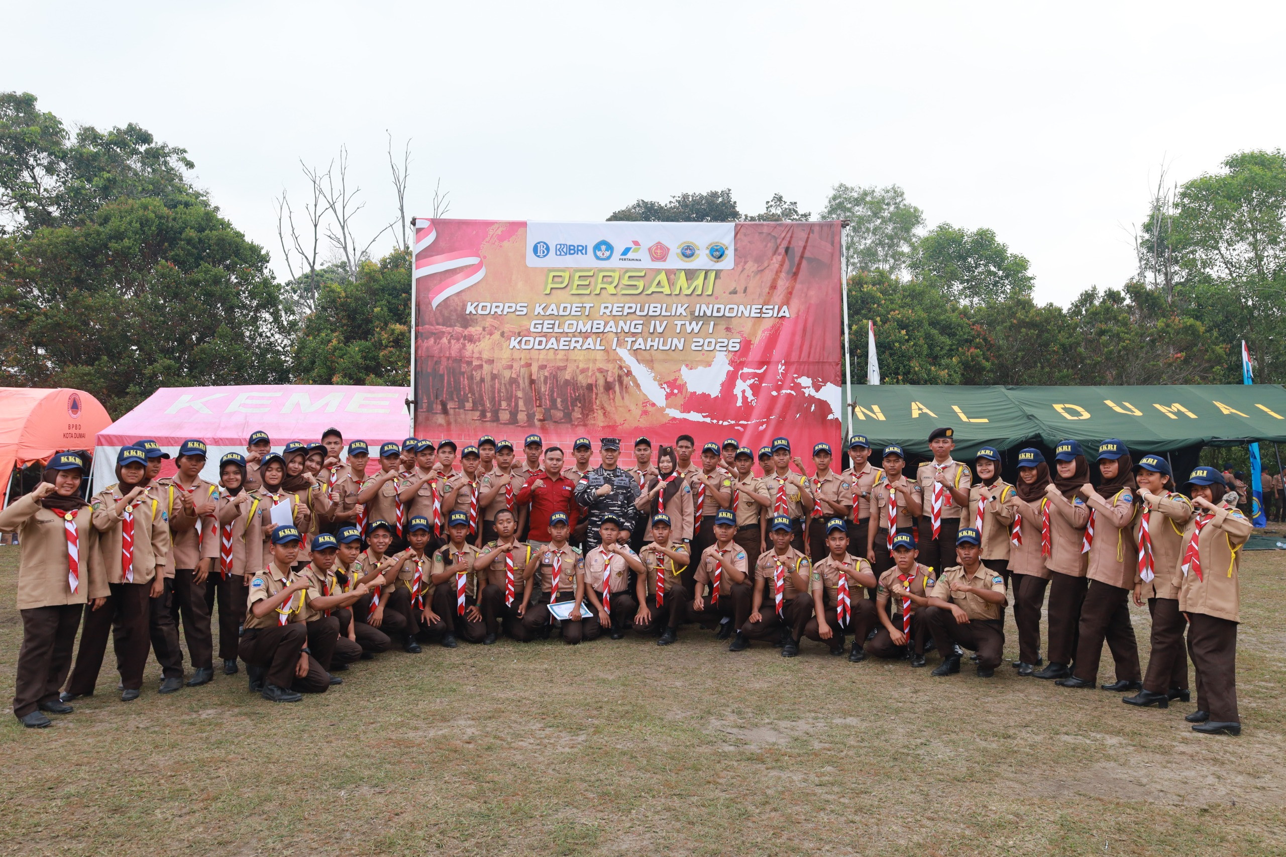 Penutupan Persami KKRI 2026, Komandan Lanal Dumai Tegaskan Peran TNI AL Dalam Pembinaan Generasi Muda Indonesia Yang Tangguh dan Berkarakter