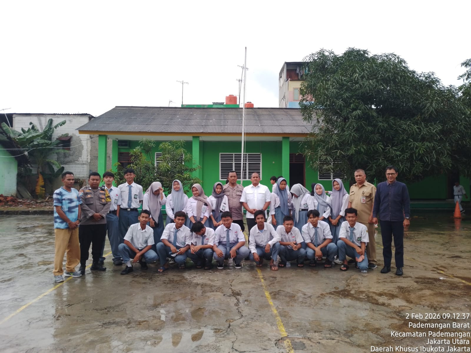 Cegah Kenakalan Remaja Sejak Dini, Polsek Pademangan Gelar Police Go to School di Jakarta Utara