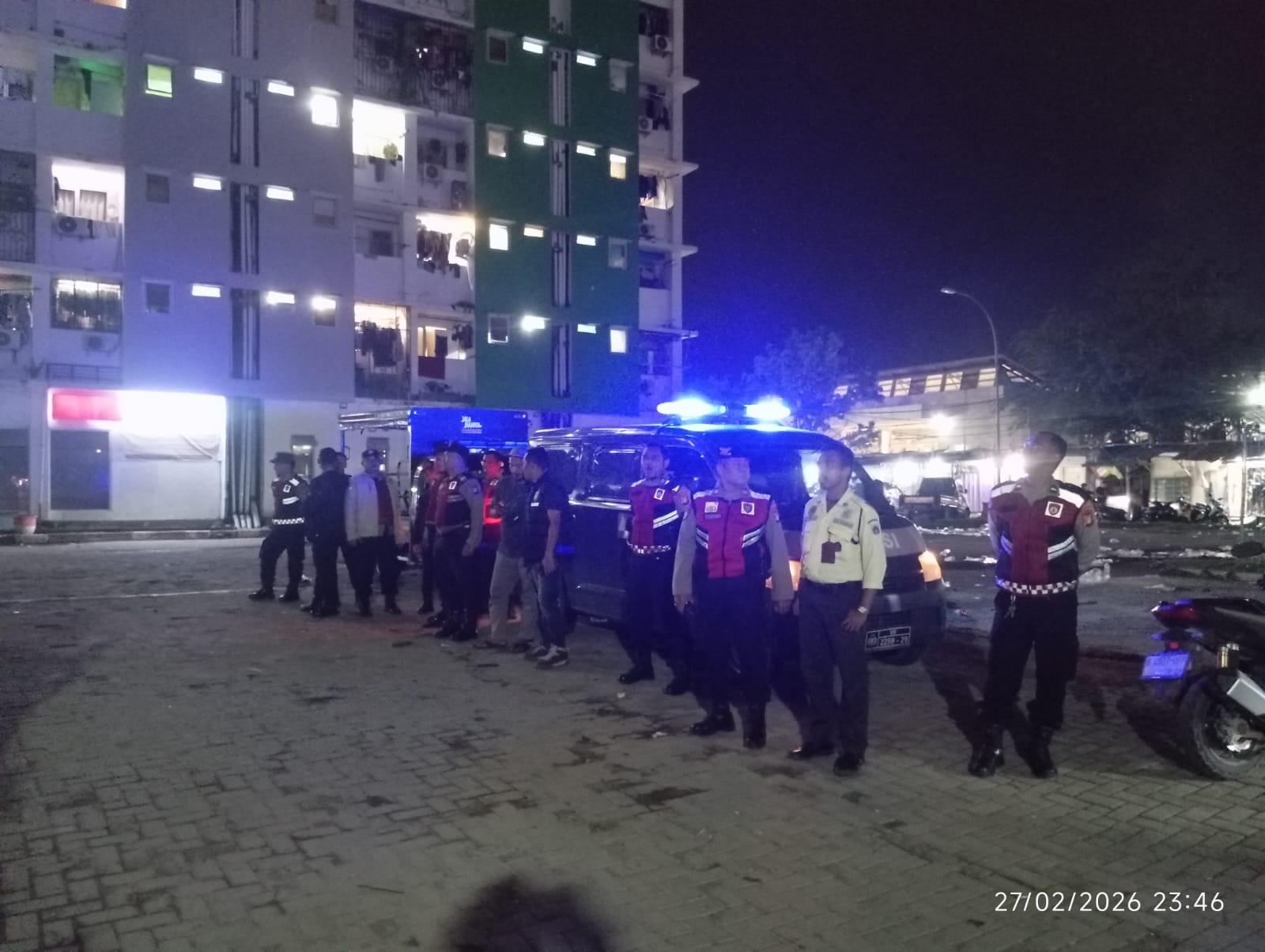 Polsek Metro Penjaringan Gelar KRYD Tengah Malam, Sikat Potensi Tawuran dan Kejahatan Jalanan