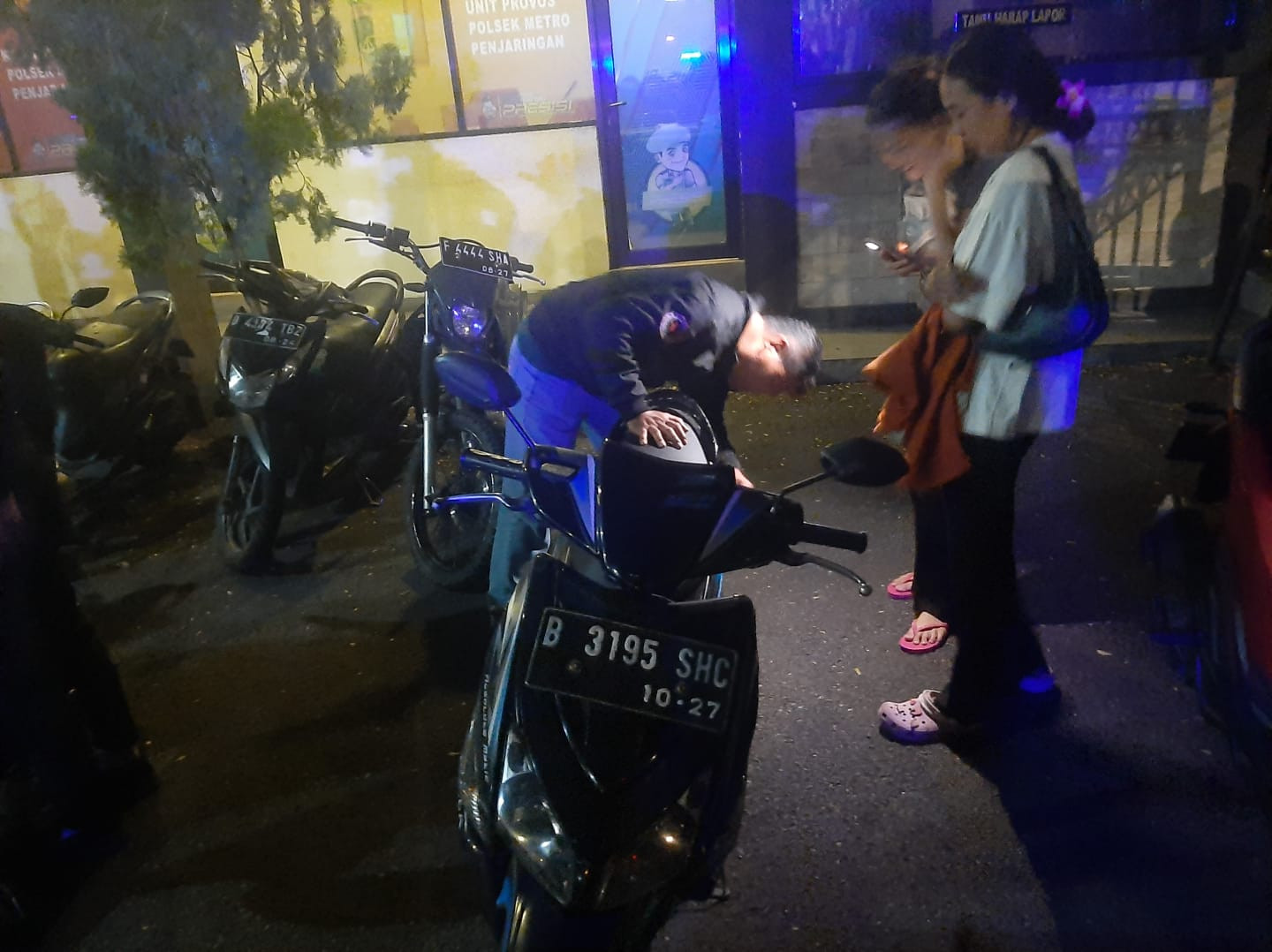 Polsek Metro Penjaringan Gelar KRYD, 11 Motor Tanpa Surat Diamankan Saat Patroli Malam