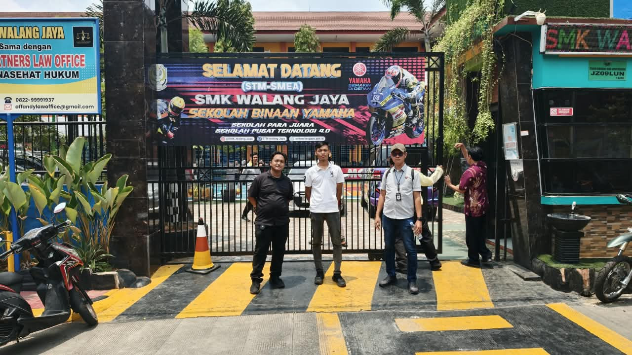 Jaga Pelajar dari Aksi Unjuk Rasa, Polisi Sambangi SMK Walang Jaya