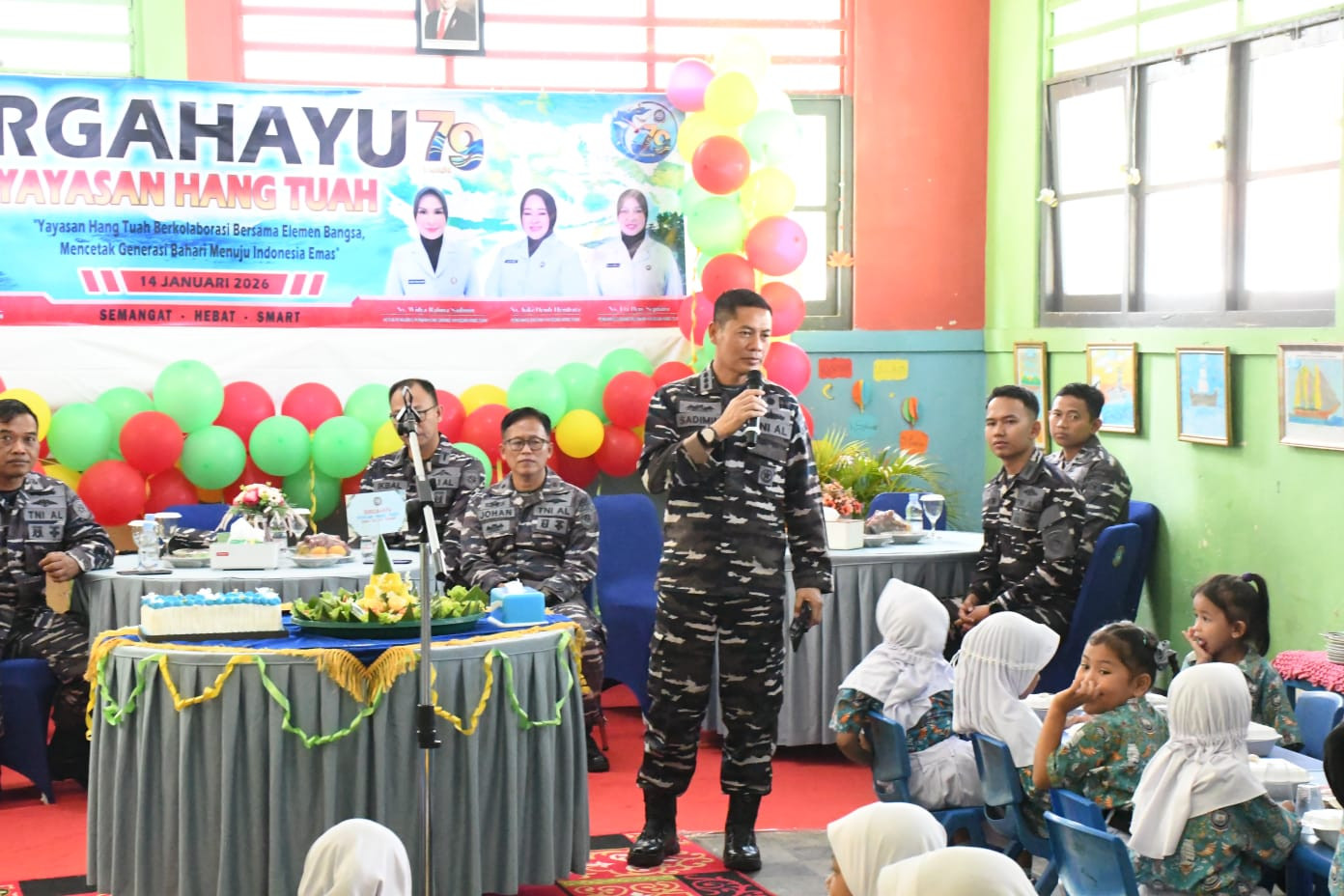 Komandan Lanal Sabang Hadiri Peringatan HUT Ke-79 Hang Tuah