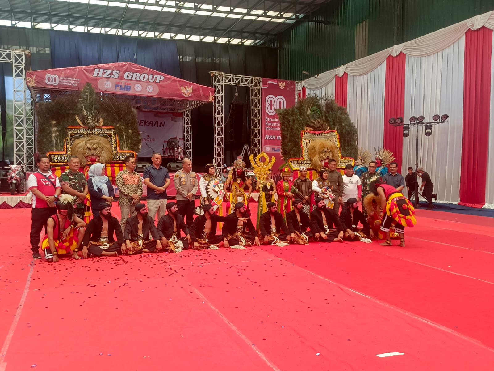 SEMARAK KEMERDEKAAN HUT RI KE-80 HZS GROUP DI KELURAHAN SUMURBATU