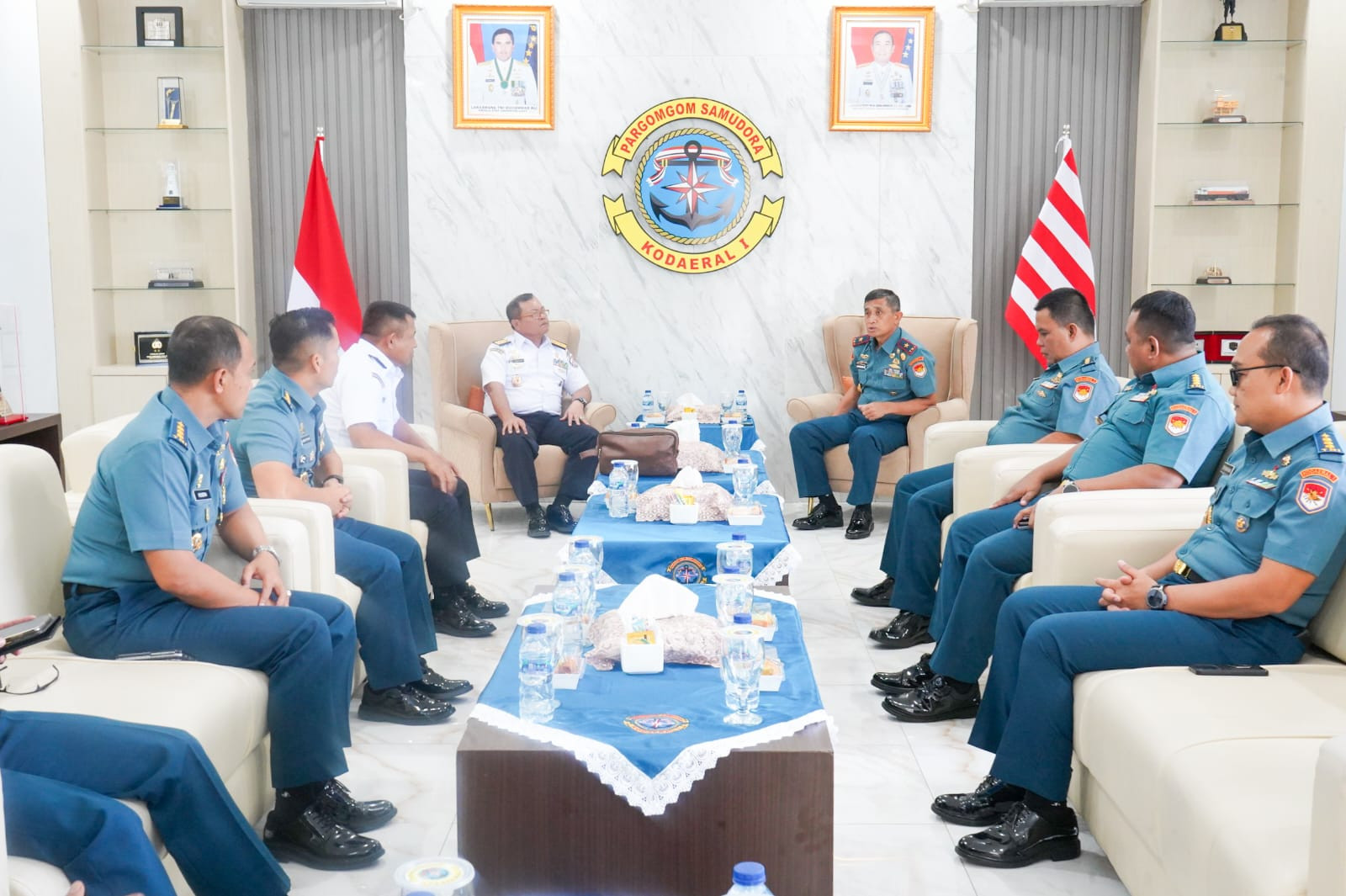 Wadan Kodaeral I Terima Kunjungan Audiensi Tim Bakamla RI