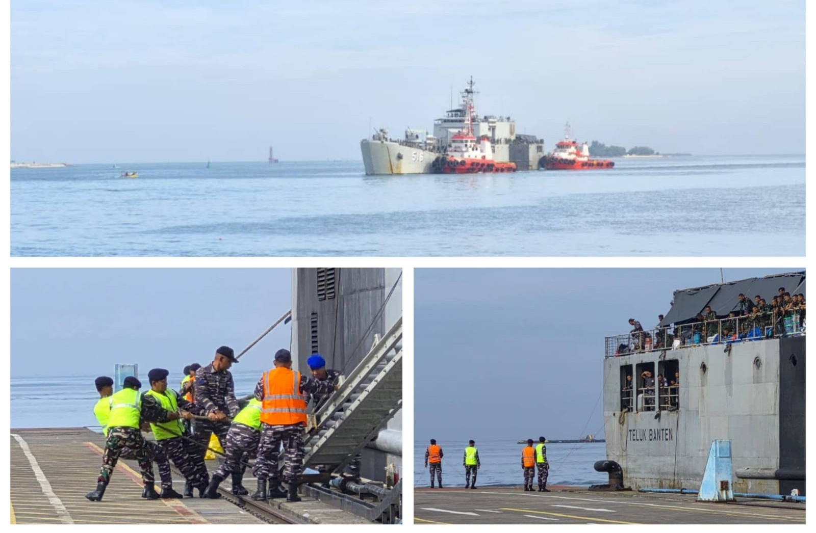 KRI Teluk Banten-516 Sandar di Makassar, Dukung Operasi Trisula Jaya 2025