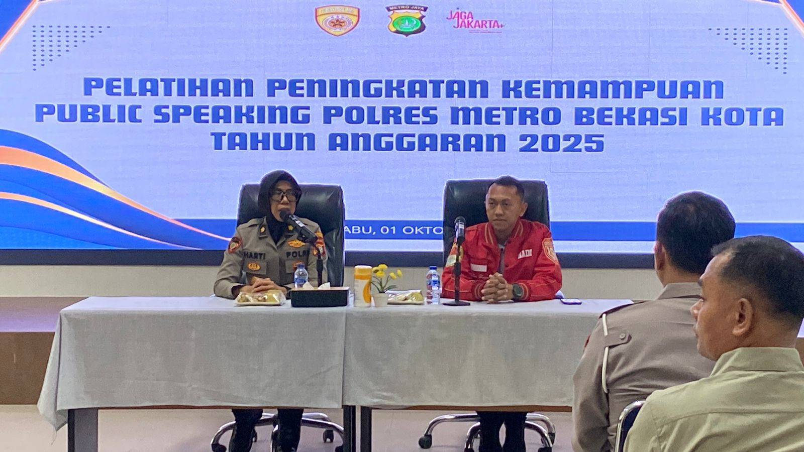 Pelatihan Public Speaking Jadi Langkah Polres Metro Bekasi Kota Bangun Citra Positif