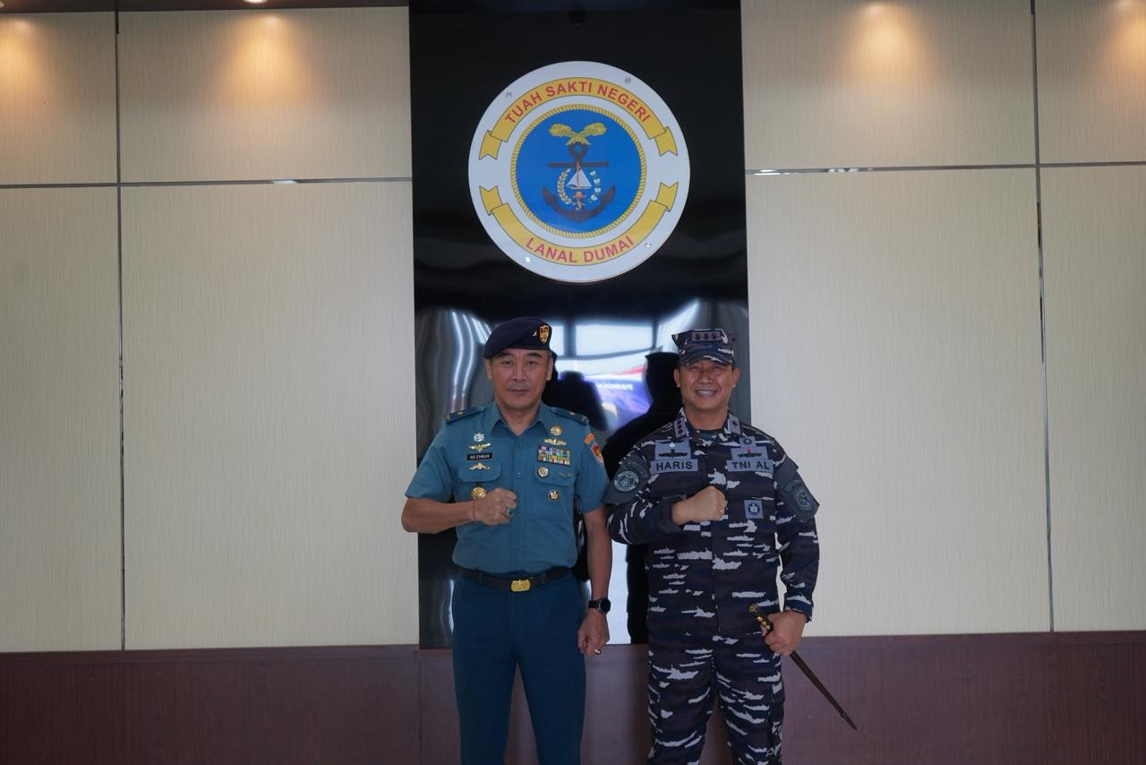 Wujudkan Tata Kelola Satuan Yang Profesional, Lanal Dumai Sambut Tim Wasrik Itjen Koarmada RI