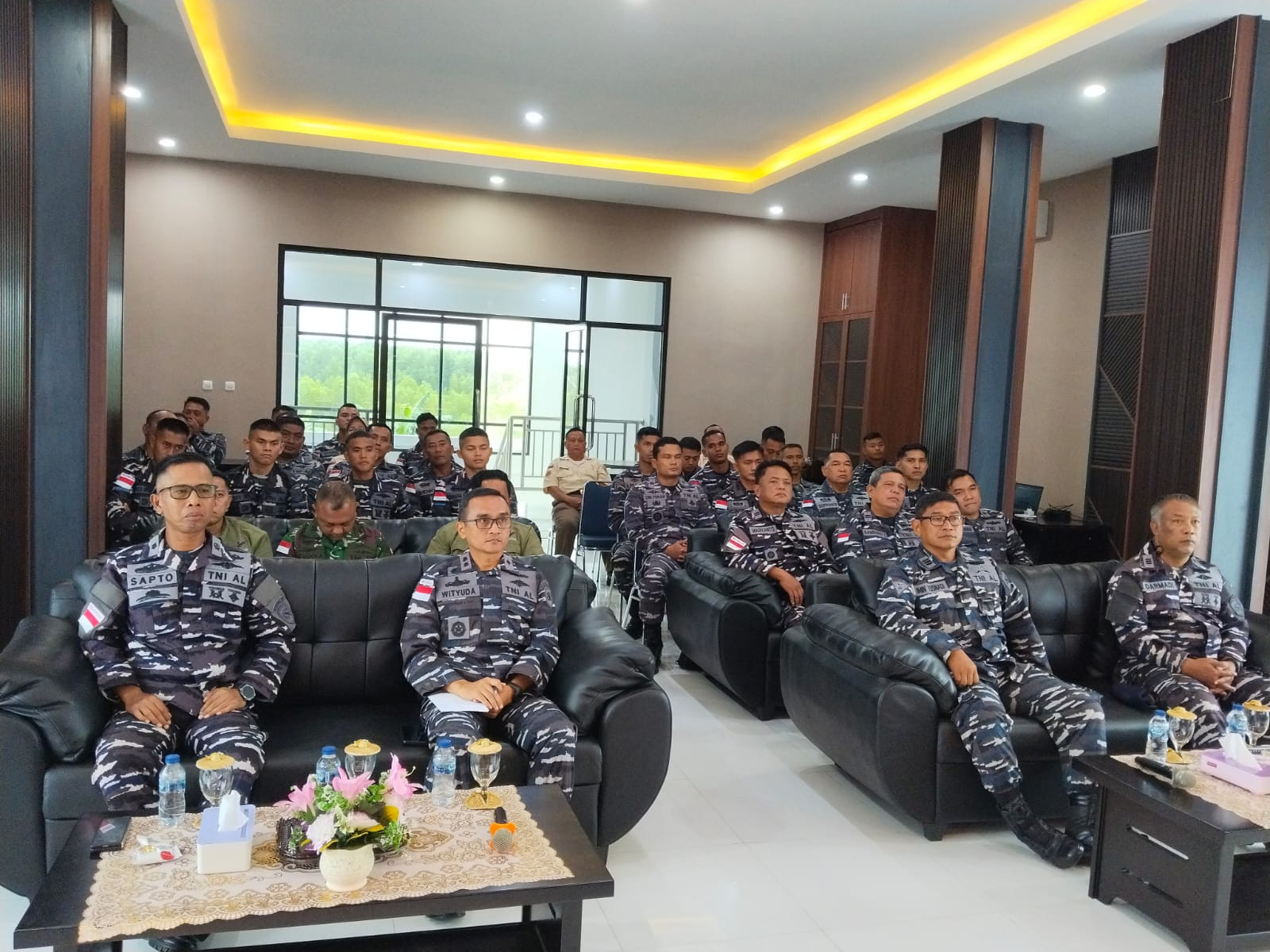 Lanal Bintan Ikuti Apel Khusus Pengarahan Pangkoarmada RI Secara Virtual