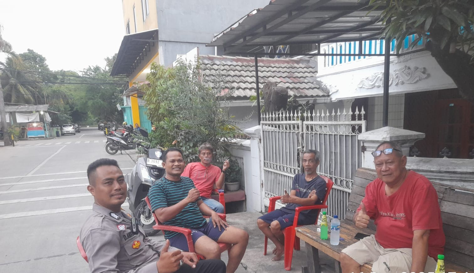 Polsek Cilincing Perkuat Kamtibmas , Aktifkan Tamu Wajib Lapor 1×24 Jam