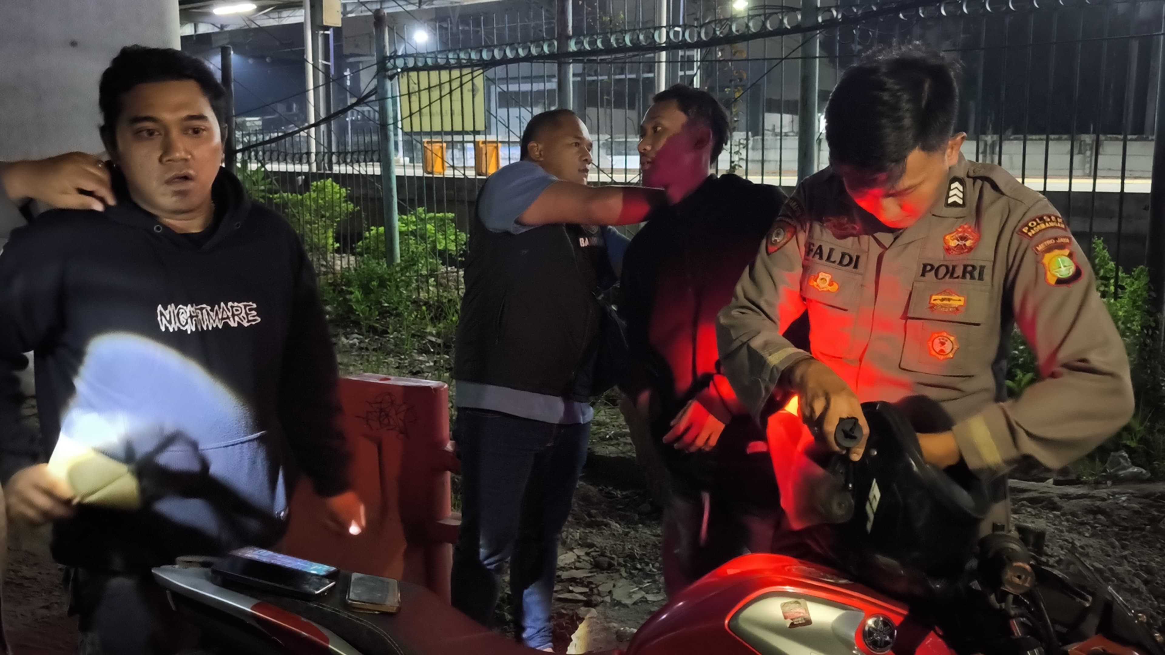 Polsek Pademangan Amankan Dua Wanita Pembawa Sabu Saat Patroli KRYD dan Razia Stasioner