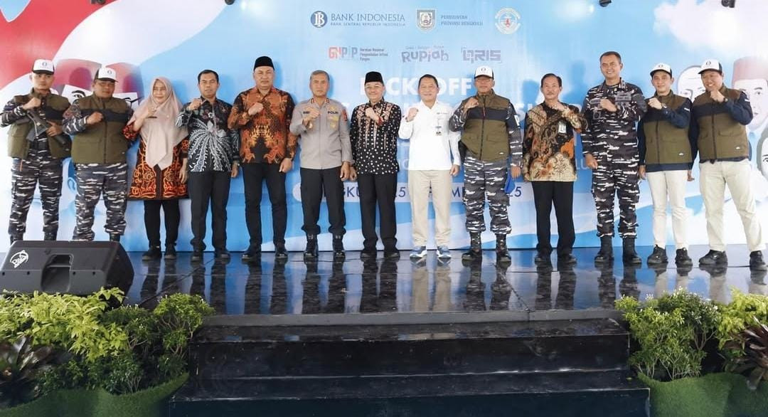 Sinergi Bank Indonesia Provinsi Bengkulu Dengan Lanal Bengkulu, Kick Off Layanan Kas Keliling Susur Pantai