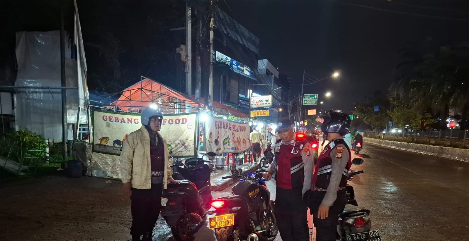 Ops Pekat Jaya 2026, Polsek Pademangan Intensifkan Patroli Malam, Wilayah Tetap Kondusif