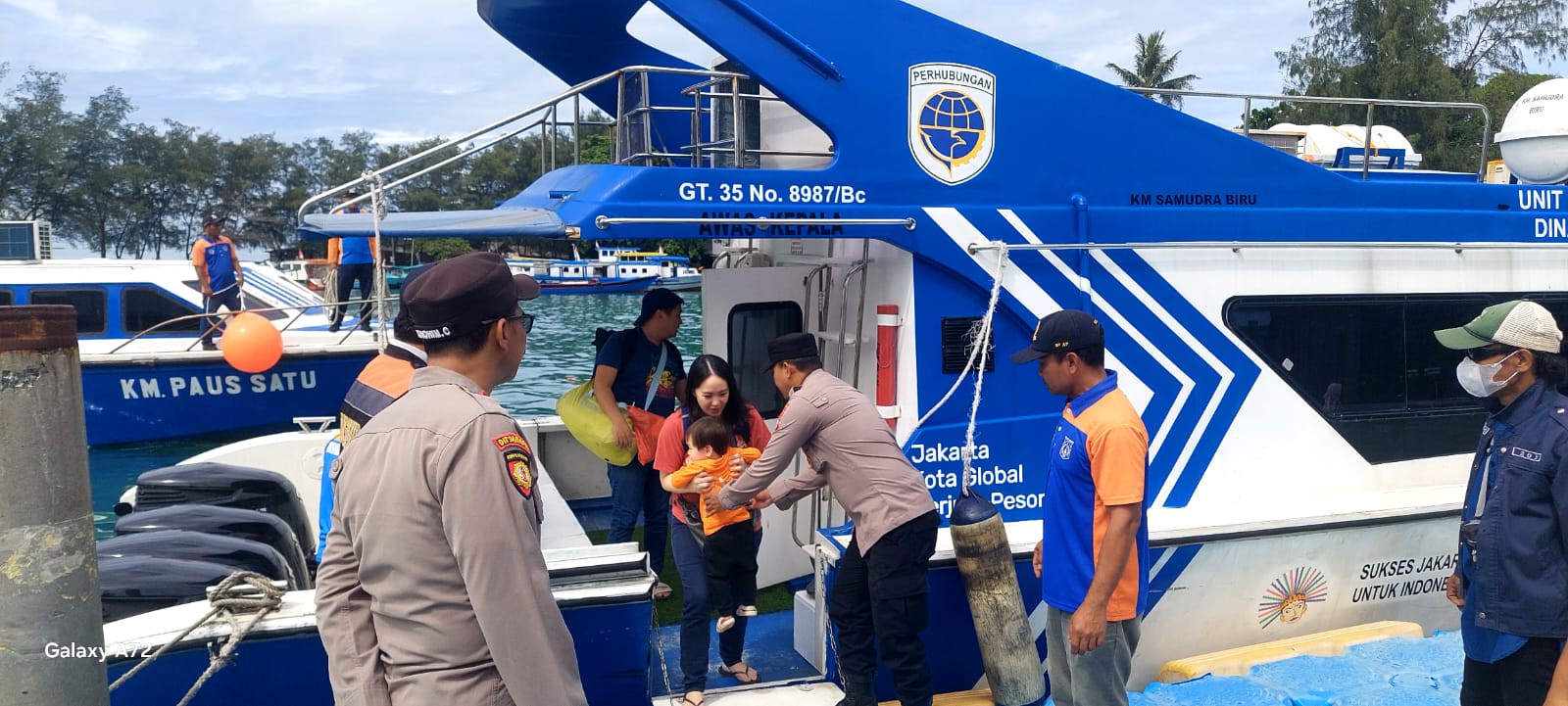 Pengamanan Dermaga Diperketat, Kapolres Kepulauan Seribu Pastikan Wisatawan Aman dan Nyaman Berlibur