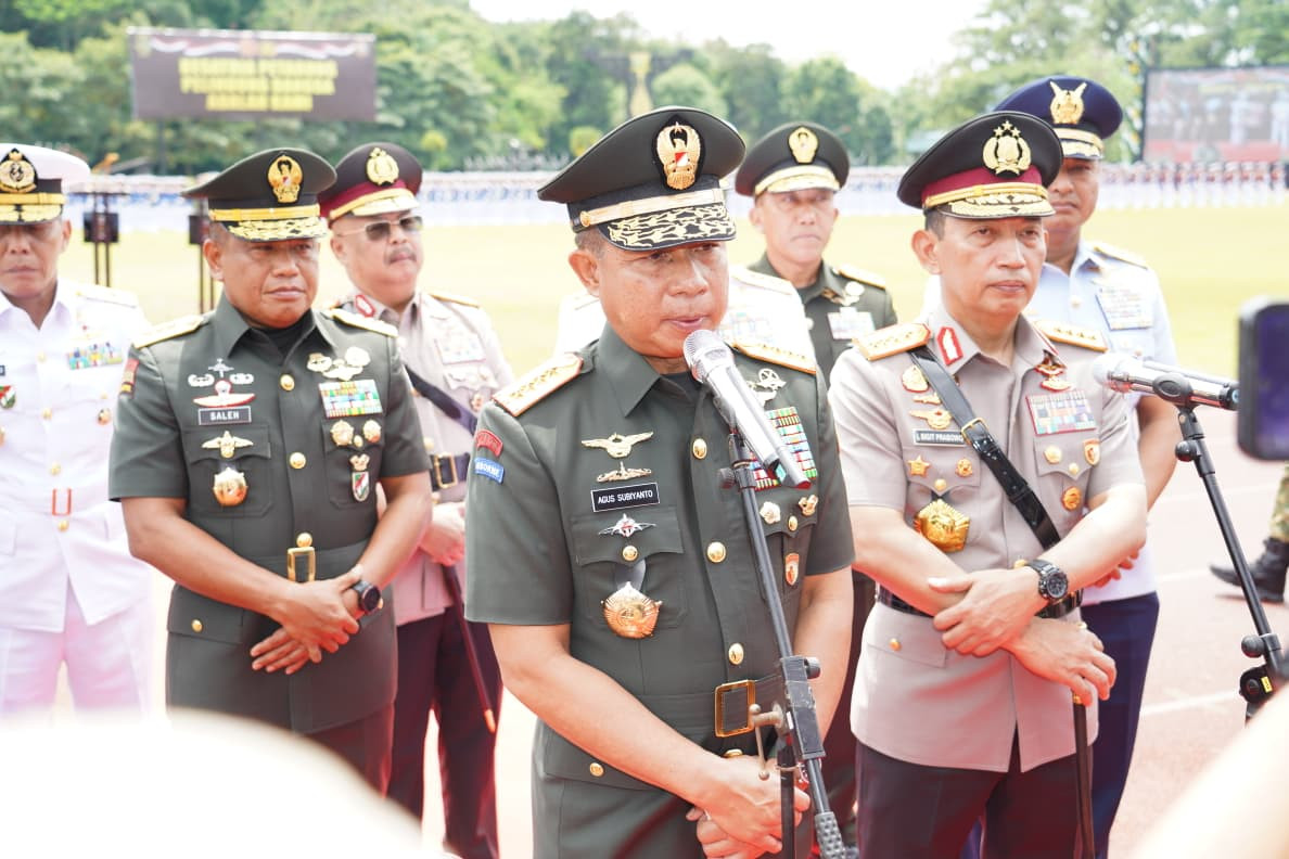 Kasad Hadiri Wisuda 1621  Prabahatar Akademi TNI dan Akademi Kepolisian RI