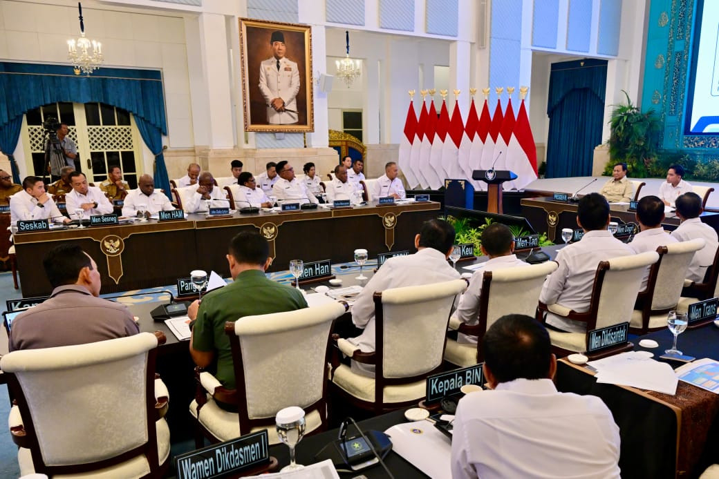 Panglima TNI Hadiri Pengarahan Presiden kepada Kepala Daerah se-Papua dan KEPP Otonomi Khusus Papua