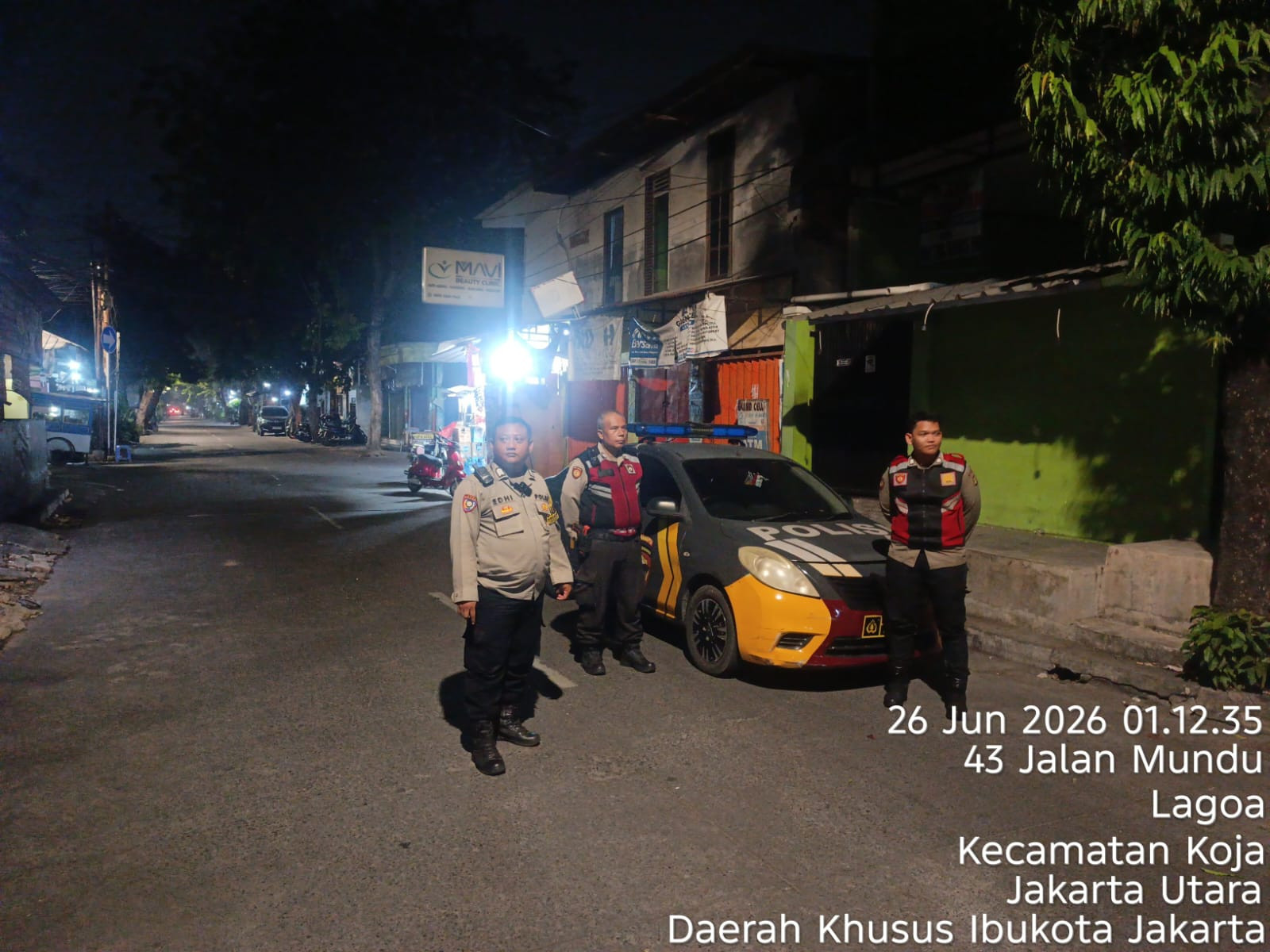 Respon Cepat Layanan Polisi 110, Polsek Koja Tindaklanjuti Laporan Warga dan Dukung Program Jaga Warga Jaga Lingkungan