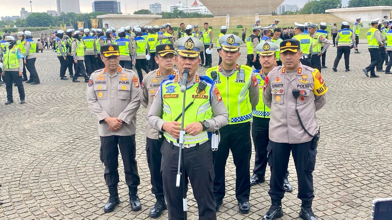 Polda Metro Jaya Kerahkan 2.511 Personel untuk Melayani Kegiatan Reuni Akbar 212