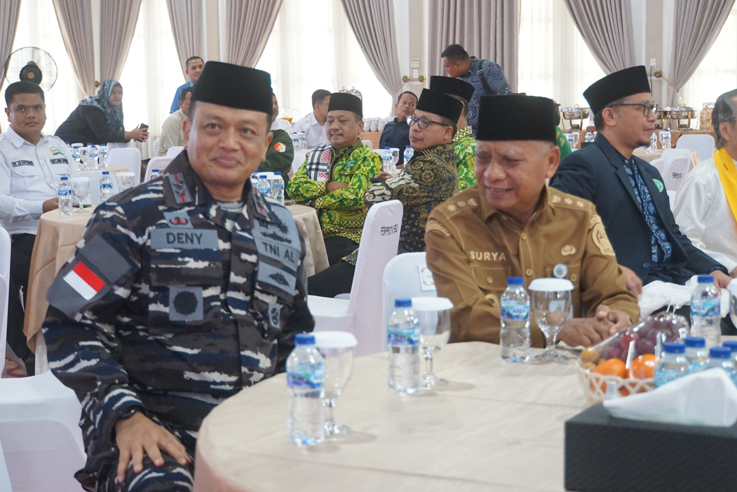 Komandan Kodaeral I Hadiri Doa Lintas Agama Bersama Gubernur Sumut