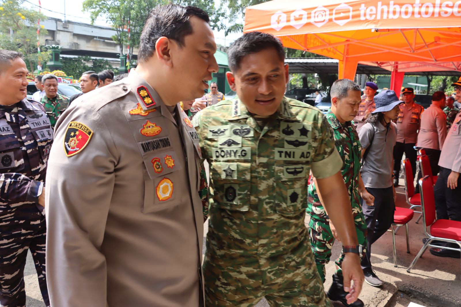 Jajaran forkopimko beri kejutan di Kodim 0502/Jakarta Utara