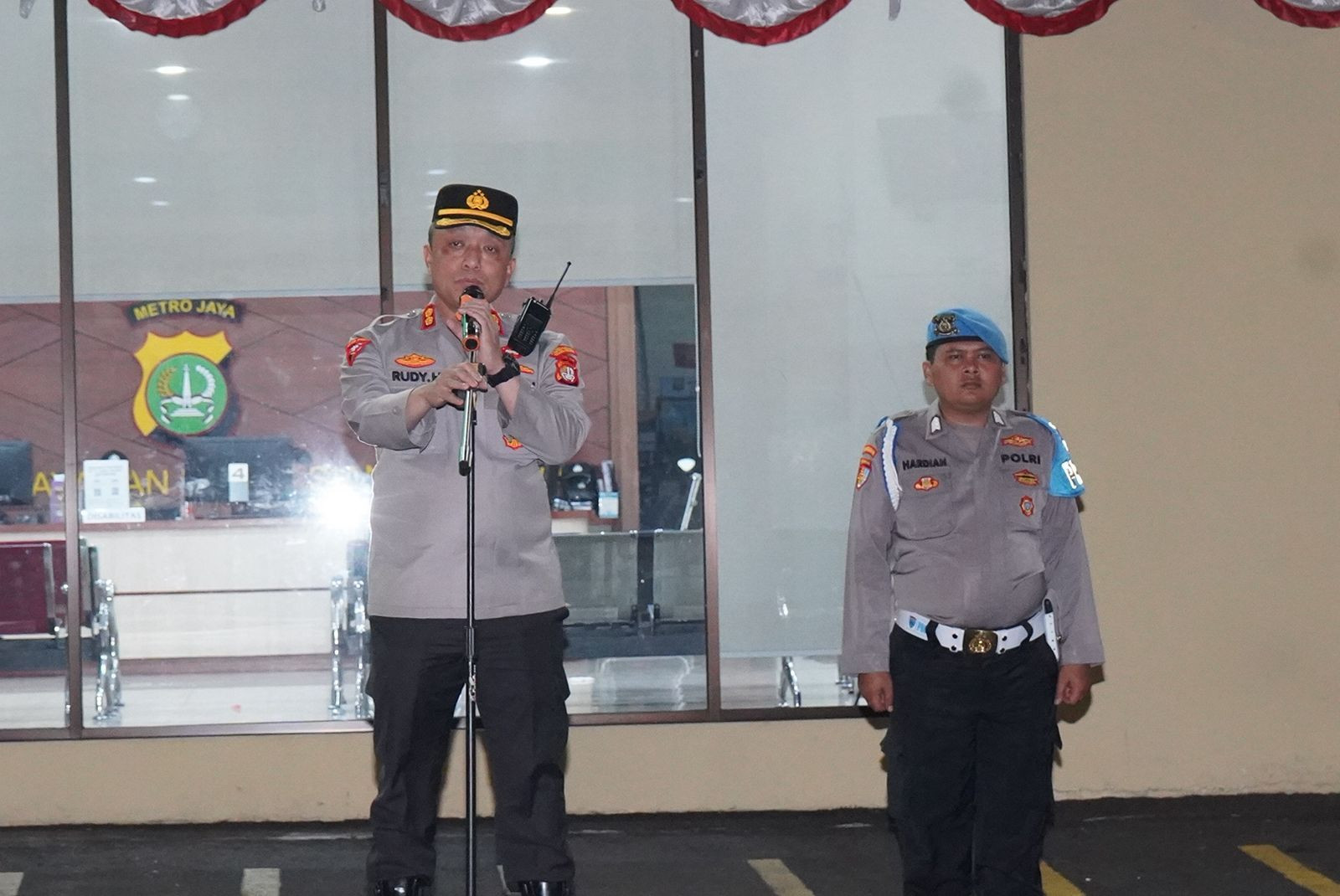 Polres Metro Jakarta Utara Gelar Apel KRYD dan Patroli Skala Besar Guna Antisipasi Guantibmas