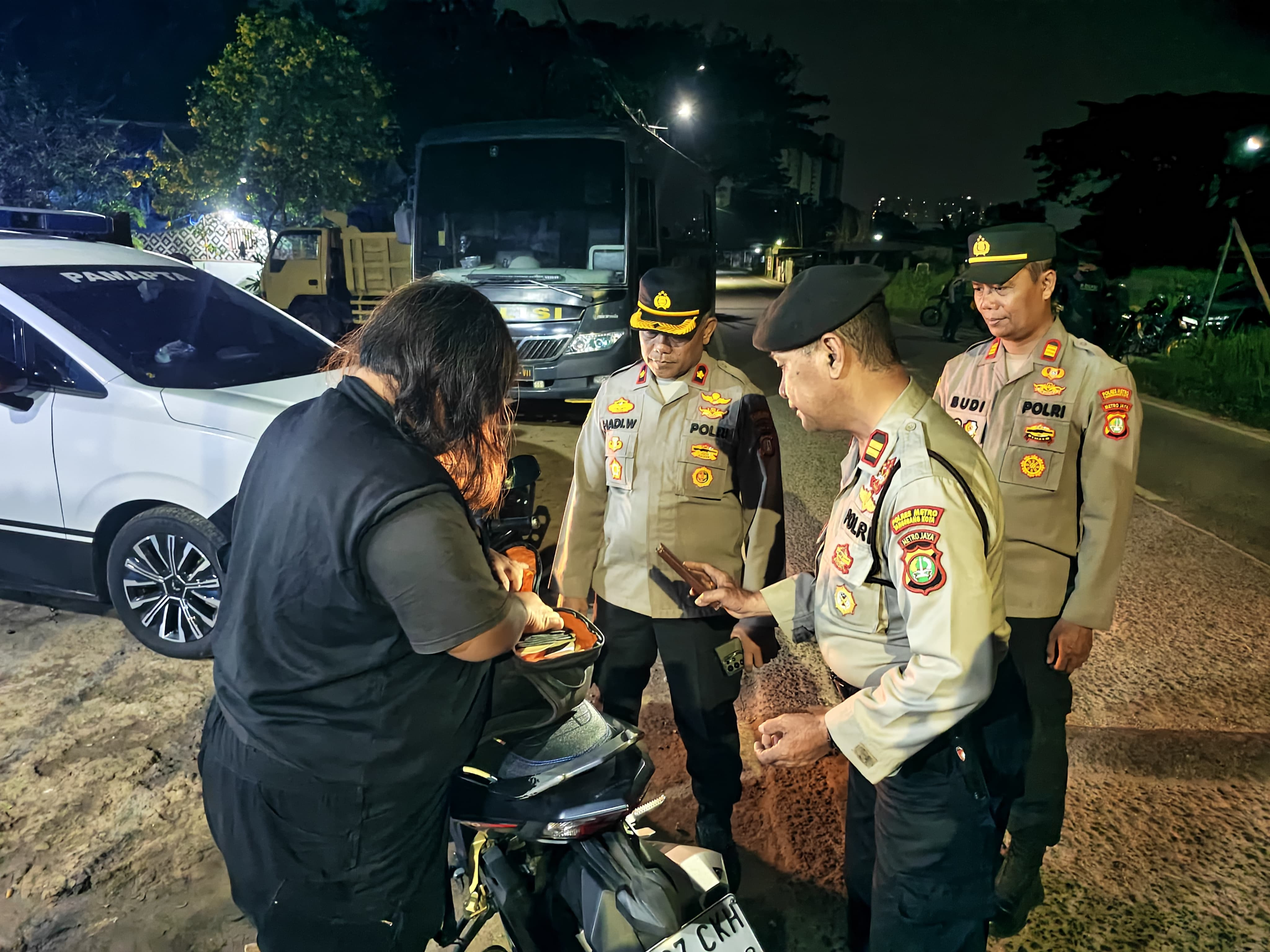 Polres Metro Tangerang Kota Tingkatkan Patroli Malam, Fokus Cegah Kejahatan Jalanan