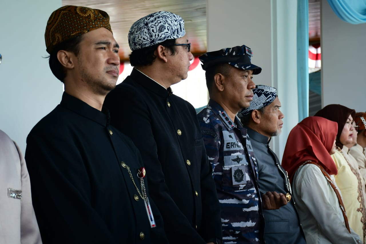 Komandan Lanal Bandung Hadiri Upacara Peringatan Hari Ulang Tahun (HUT) Ke-24 Kota Tasikmalaya