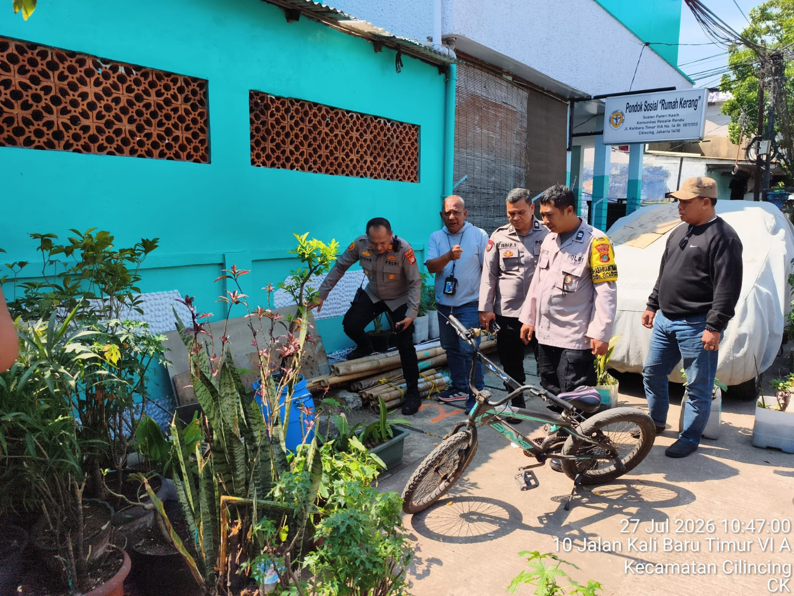Jaga Jakarta On The Spot, Polsek Cilincing Ajak Warga Cegah Tawuran Remaja