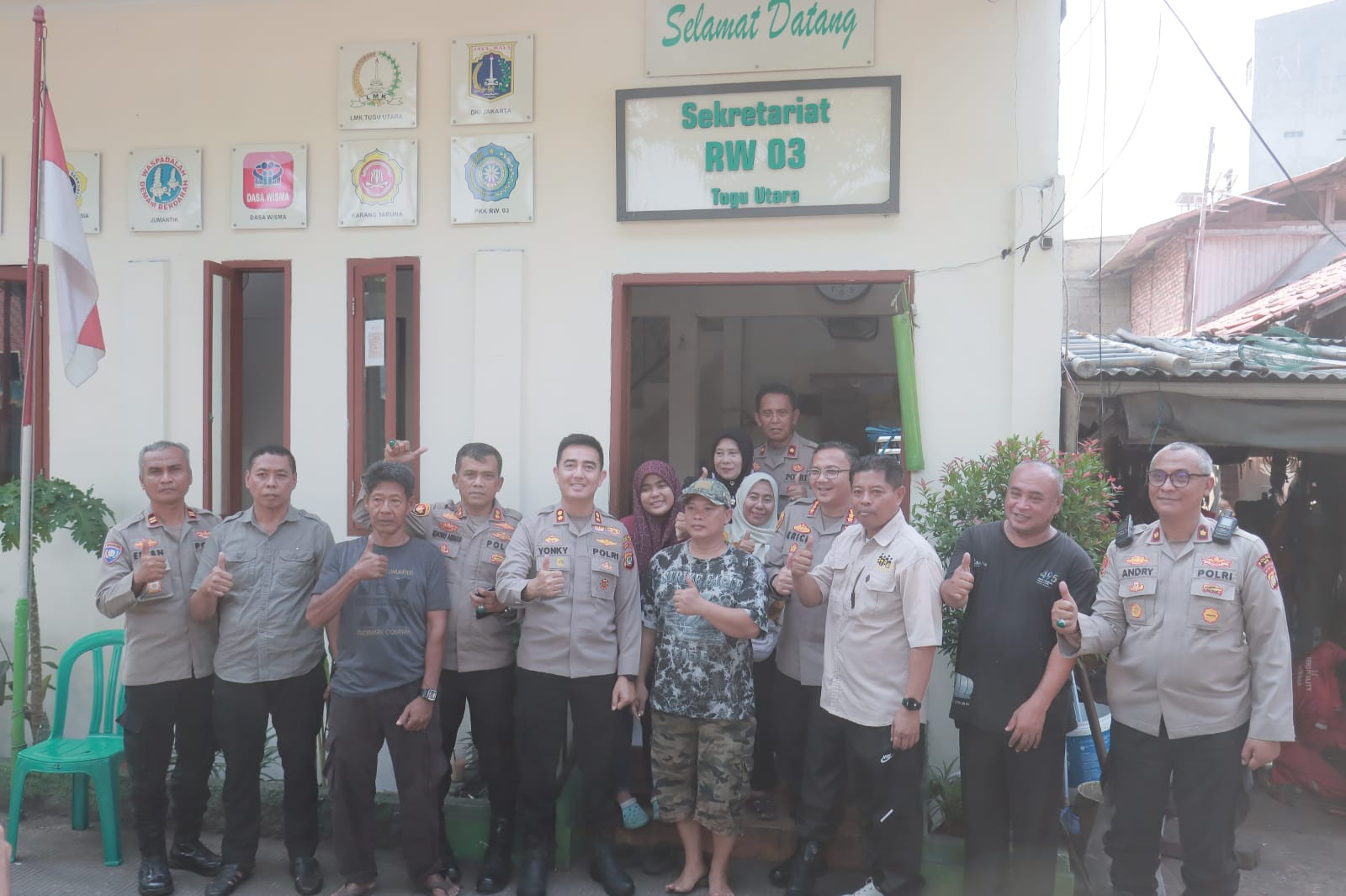 Kapolres Metro Jakarta Utara Ajak Warga Tugu Utara Perkuat Sinergi Jaga Kamtibmas Lewat Program Jaga Jakarta On The Spot